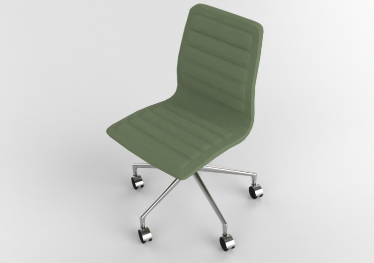 椅子 - Fabric chair - Cappellini - Lotus - LS35CR - ACCA...