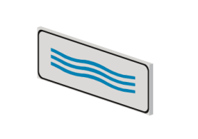 Hochwasser gef&auml;hrdeter Bereich