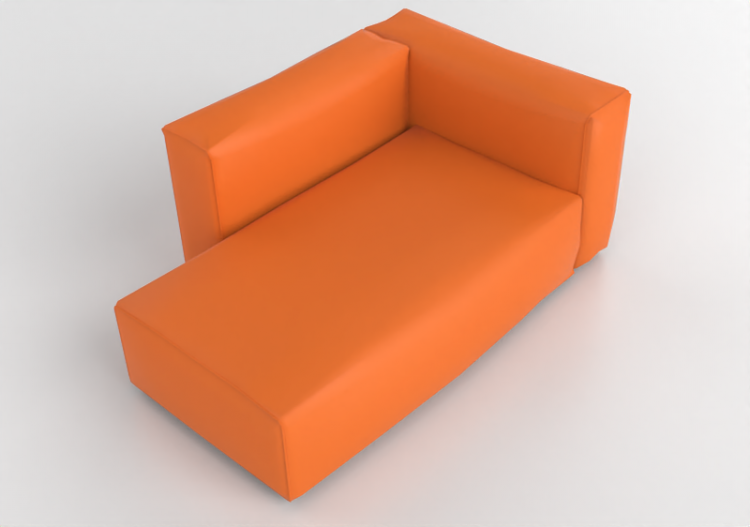 3D Sessel und Sofas - Sofa aus Leder - Cappellini - Oblong...