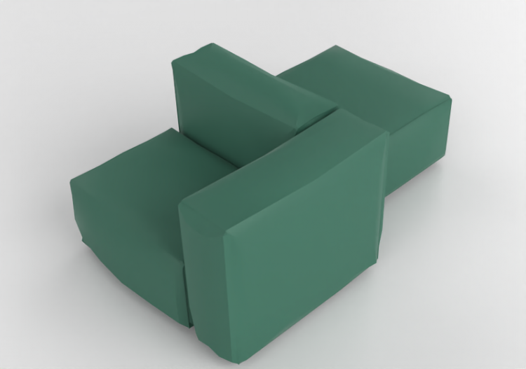 3D Sessel und Sofas - Sofa aus Leder - Cappellini - Oblong...