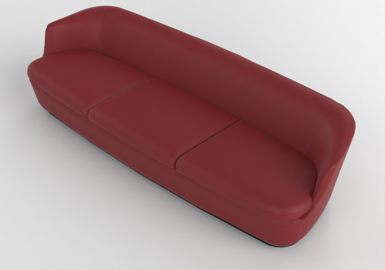Divans 3D - Canapé en tissu - Cappellini - Orla - ORL3 -...