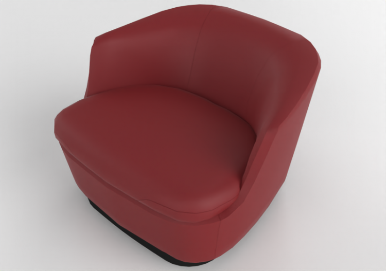 3D Sofa - Fabric armchair - Cappellini - Orla - ORL1 - ACCA...