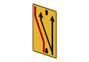 Panneau de voies ferm&eacute;e &ndash; 411/c