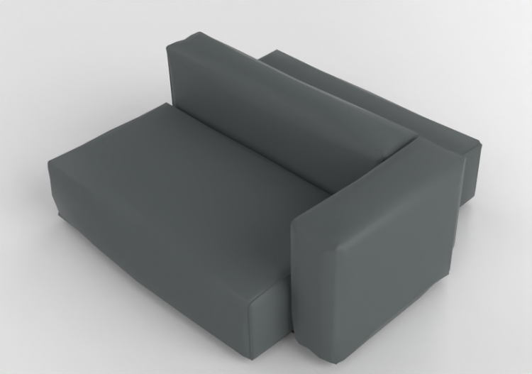 3D Sofa - Leather sofa - Cappellini - Oblong System - OS166...