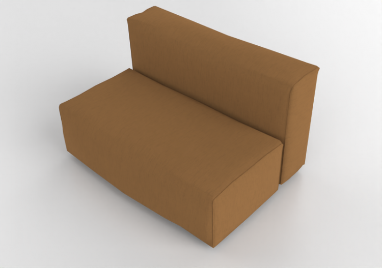 Divans 3D - Canapé en tissu - Cappellini - Oblong System -...