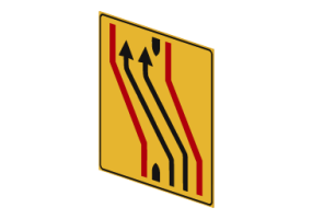 Segnale di carreggiata chiusa&ndash; 413/a
