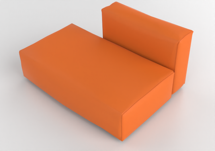 3D Sofa - Leather sofa - Cappellini - Oblong System - OS64...