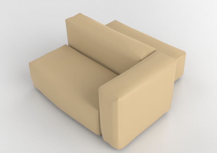 Divani 3D - Divano in pelle - Cappellini - Oblong System -...