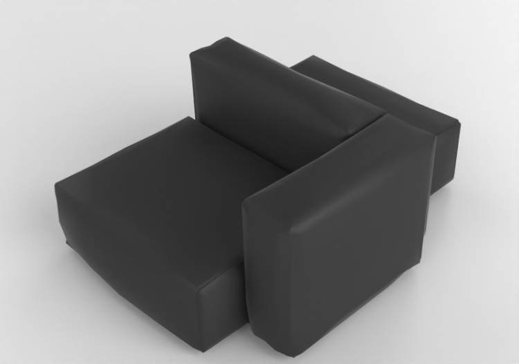 3D Sessel und Sofas - Sofa aus Leder - Cappellini - Oblong...