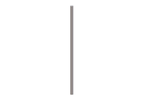 Tubular para sinal de tr&acirc;nsito 150cm