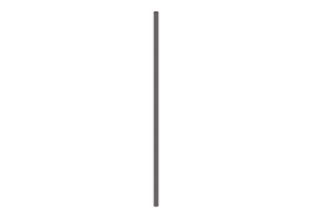 Tubular para se&ntilde;al de trafico 200cm.
