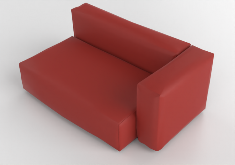 Divans 3D - Canapé en cuir - Cappellini - Oblong System -...