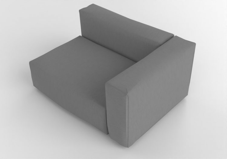 Divans 3D - Canapé en tissu - Cappellini - Oblong System -...