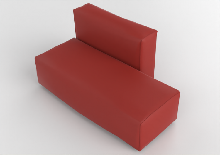 Divans 3D - Canapé en cuir - Cappellini - Oblong System -...
