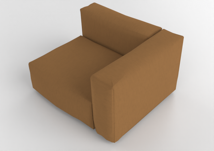 Divans 3D - Canapé en tissu - Cappellini - Oblong System -...