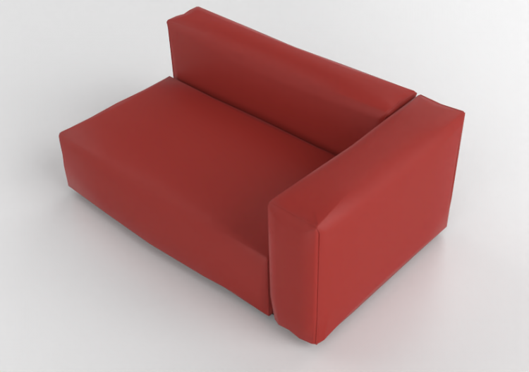 Divani 3D - Divano in pelle - Cappellini - Oblong System -...