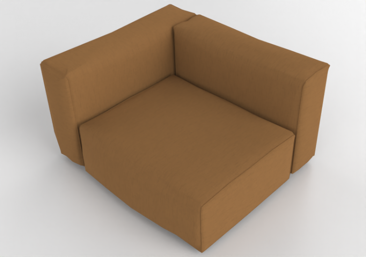 Divani 3D - Divano in tessuto - Cappellini - Oblong System...