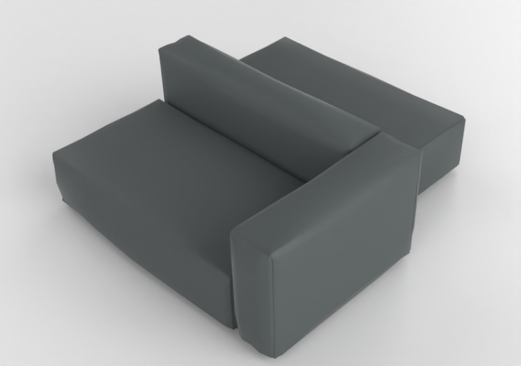 Divani 3D - Divano in pelle - Cappellini - Oblong System -...