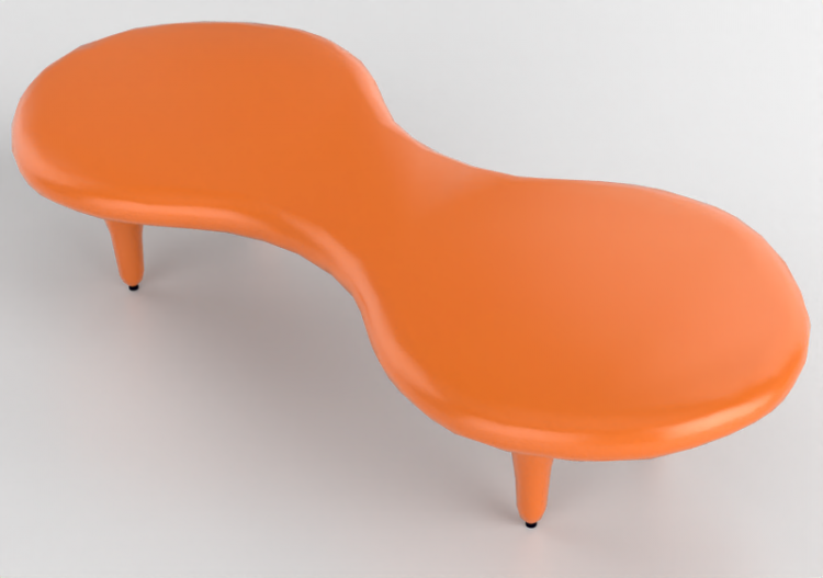 Tavoli 3D - Tavolino in plastica - Cappellini - Orgone -...