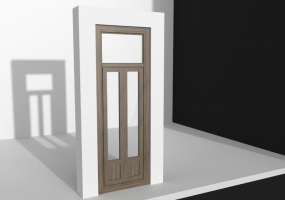 3D Tür/Fenster - FinestraDoppiaVolpe