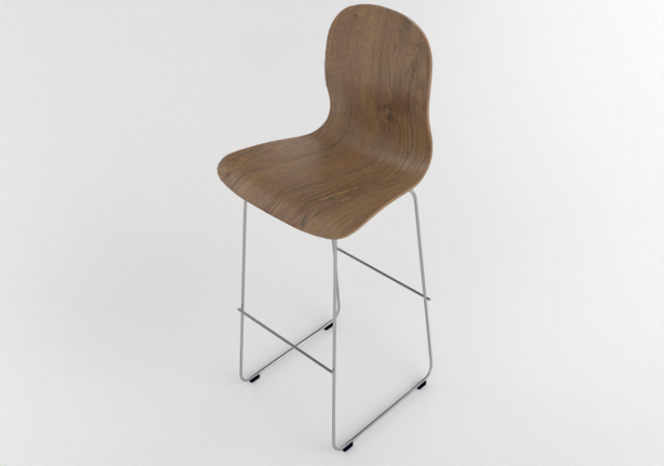 Sedie 3D - Sedia in legno - Cappellini - Tate Wood - TW32 -...