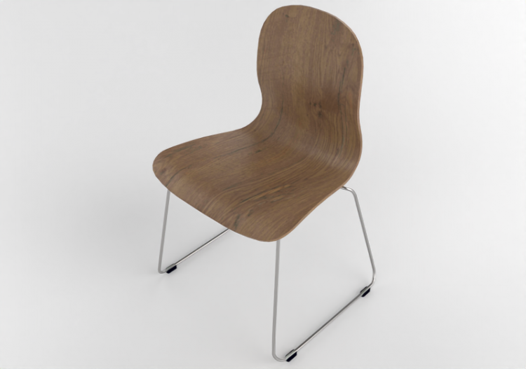 3D Stühle - Holzstuhl - Cappellini - Tate Wood - TW3 - ACCA...