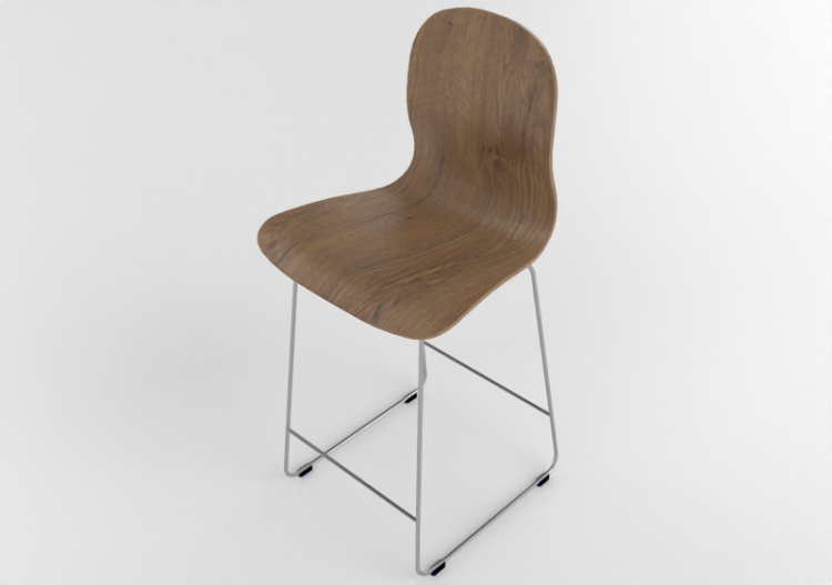 3D Stühle - Holzstuhl - Cappellini - Tate Wood - TW31 -...