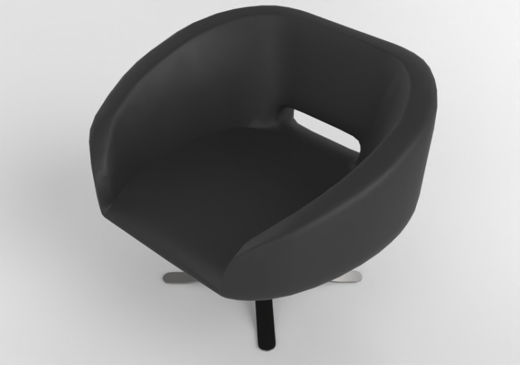 3D Sofa - Leather Armchair - Cappellini - Rive Droite - RD3...