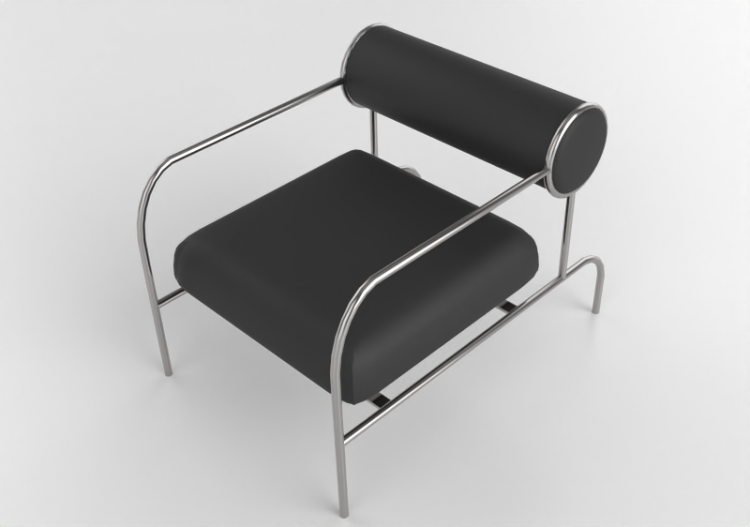 Poltronas y Sofás 3D - Sofá de piel - Cappellini - Sofa...