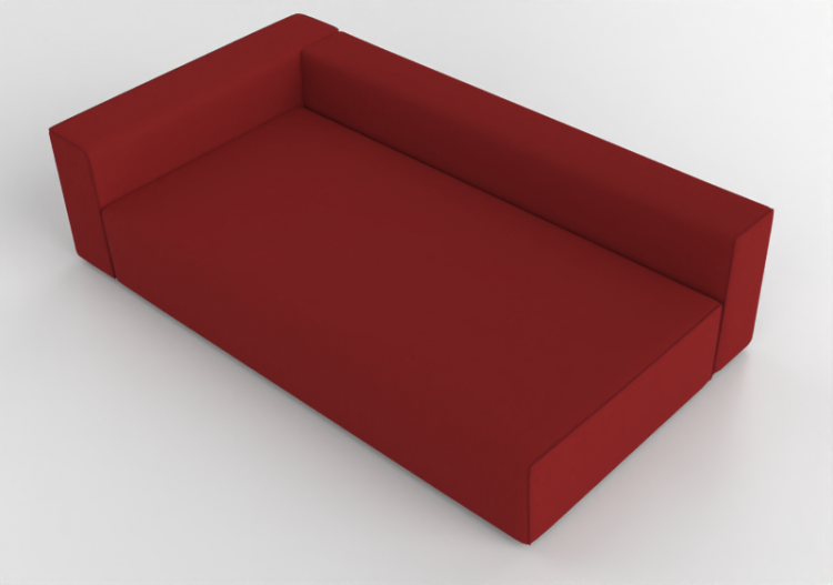 3D Sessel und Sofas - Stoffsofa - Cappellini - Panda Sofa -...