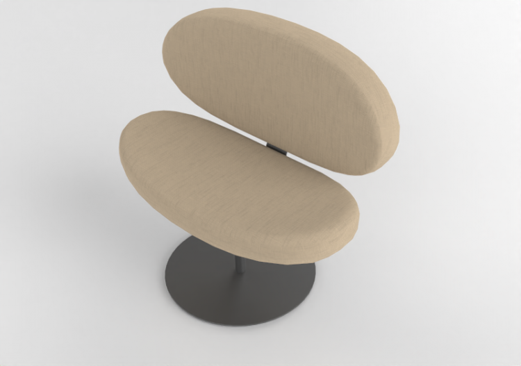 Divani 3D - Poltrona in tessuto - Cappellini - Sunset -...