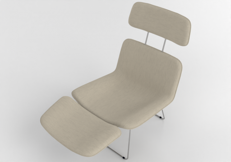 Poltronas y Sofás 3D - Sofá de tejido - Cappellini - Spring...