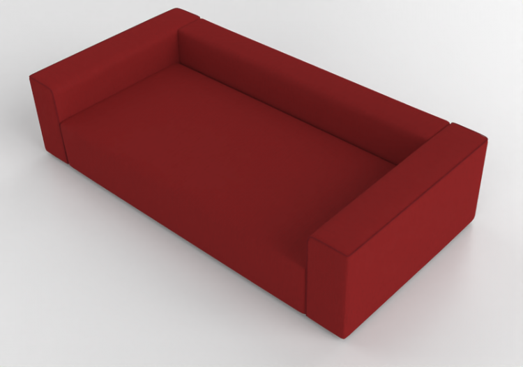 3D Sessel und Sofas - Stoffsofa - Cappellini - Panda Sofa -...