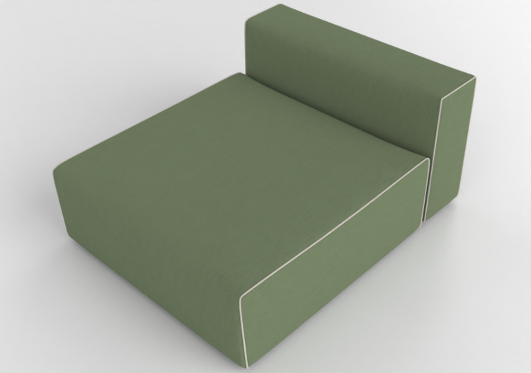3D Sofa - Fabric Sofa - Cappellini - Panda Sofa - PALX10 -...