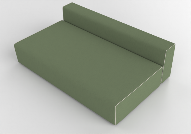 Divans 3D - Canapé en tissu - Cappellini - Panda Sofa -...