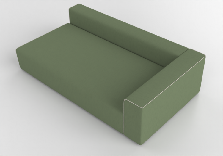 3D Sofa - Fabric Sofa - Cappellini - Panda Sofa - PALX22AC...