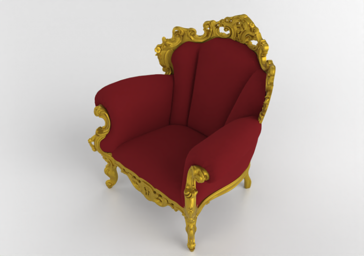Divans 3D - Fauteuil en cuir - Cappellini - Proust - PR1 -...