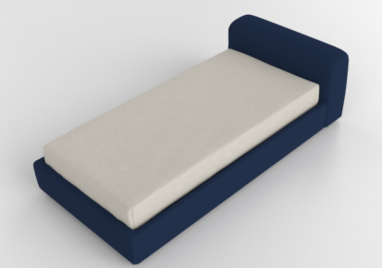 Letti 3D - Letto in tessuto - Cappellini - Superoblong Bed...