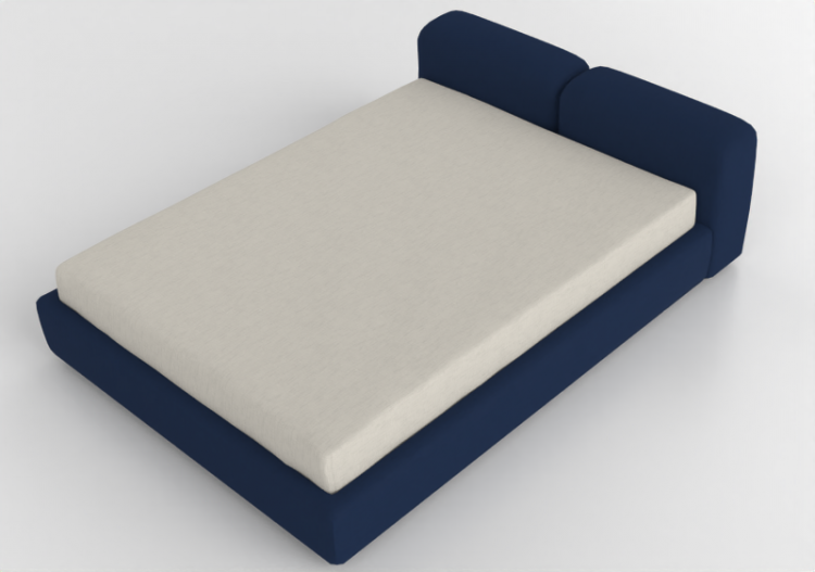 Lits 3D - Lit en tissu - Cappellini - Superoblong Bed -...