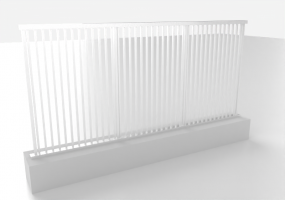 3D Eisengitter - FRANGISOLE BIANCO