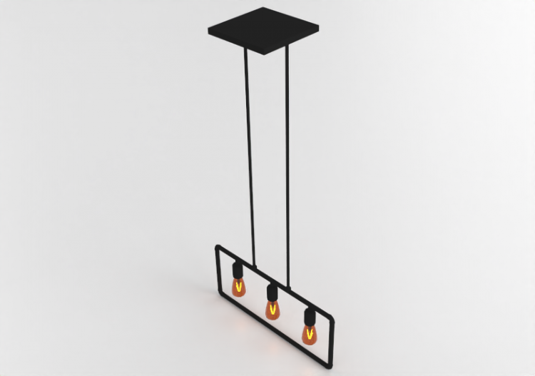 Lámpara colgante 3D - Lámpara colgante - Avant Lux - Hash -...