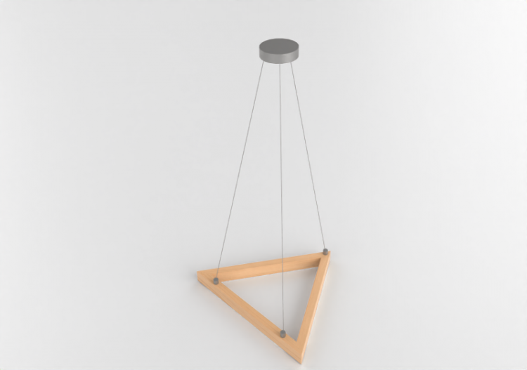 3D Ceiling Lamp - Wooden Suspended lamp - Avant Lux - Kavas...