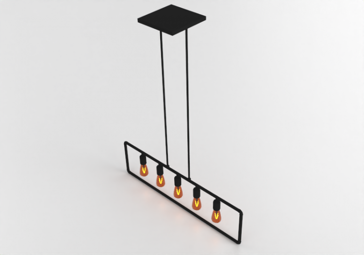 Lámpara colgante 3D - Lámpara colgante - Avant Lux - Hash -...