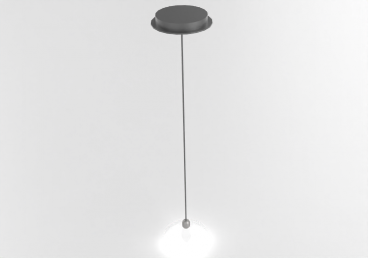 Lampada a sospensione 3D - Lampada pendente in cristallo -...