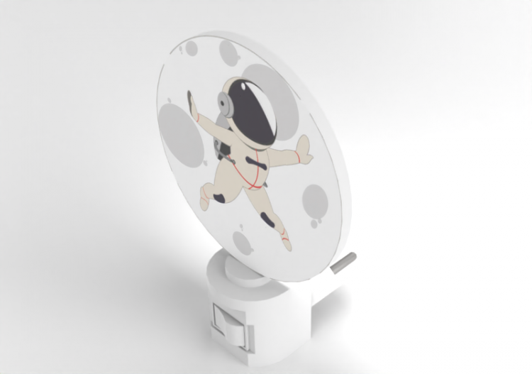 3D Wandlampe - Nachtlicht für Kinder - Avant Lux - Astro -...