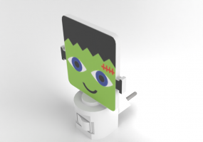 Lámpara de pared 3D - Luz nocturna para niños - Avant Lux - Frank