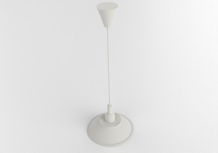 Lámpara colgante 3D - Lámpara colgante de plástico - Avant...