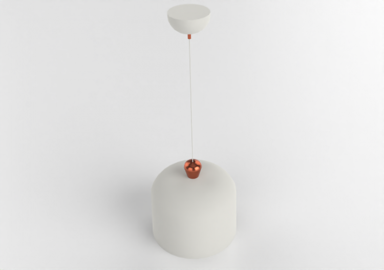 Lampe à suspension 3D - Lampe suspendue en plastique -...