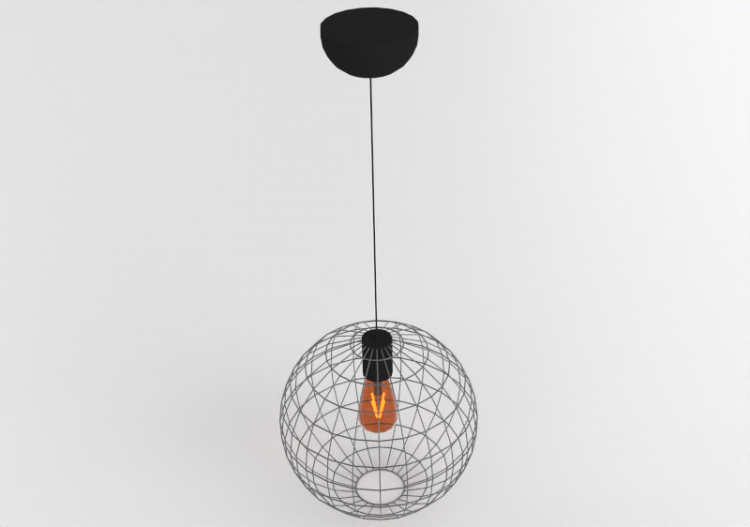 3D Ceiling Lamp - Metal suspended lamp - Avant Lux - Terra...