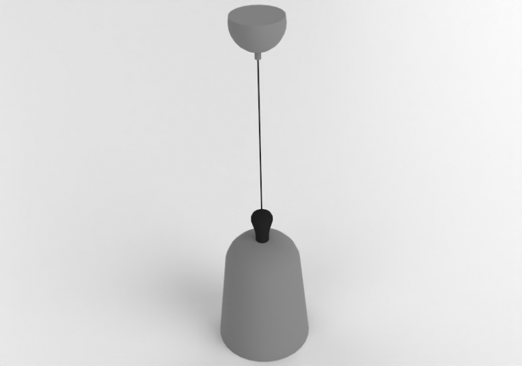 Lampe à suspension 3D - Lampe suspendue en plastique -...